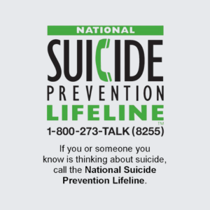 Suicide Prevention ad